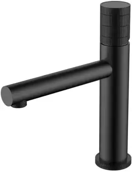 Смеситель для раковины без донного клапана Vincea Groove VBF-4G1MB