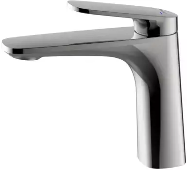 Смеситель для раковины Black & White 8701MG оружейная сталь матовый