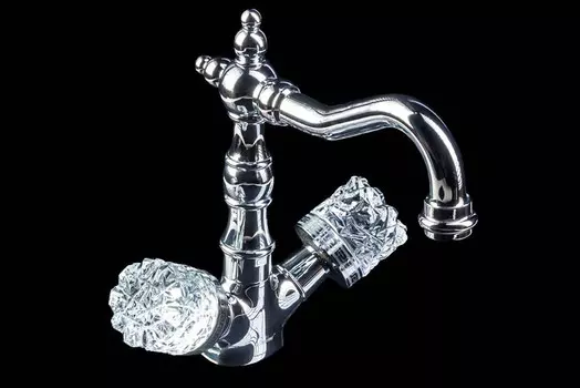 Смеситель для раковины Boheme Crystal 272-CRST