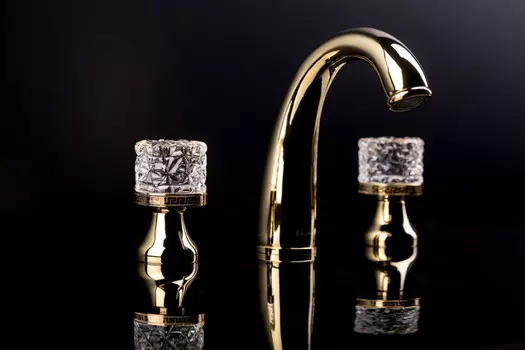 Смеситель для раковины Boheme Crystal 297-CRST