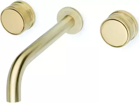 Смеситель для раковины Boheme Prestige 152-2-MG-PR встраиваемый, золотой матовый