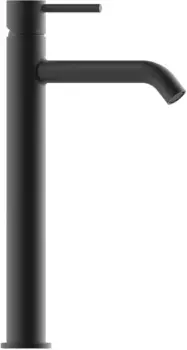 Смеситель для раковины Bossini Teo Z00703.073 c донным клапаном, черный матовый