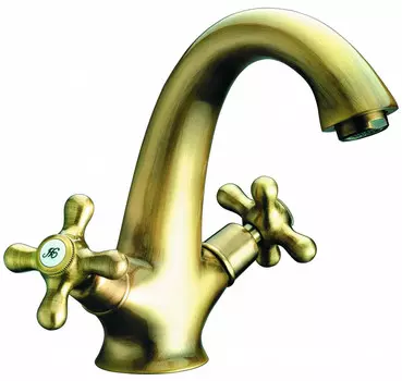 Смеситель для раковины Elghansa Retro Bronze 1902754-Bronze