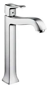 Смеситель для раковины Highriser с донным клапаном Hansgrohe Metris Classic 31078000