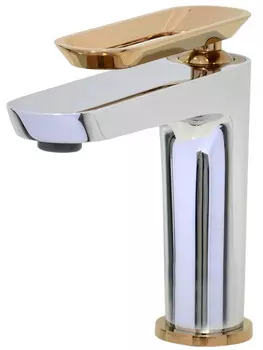 Смеситель для раковины хром/розовое золото Bien Hermes BL11009402