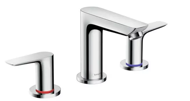 Смеситель для раковины на 3 отверстия с донным клапаном Hansgrohe Talis E 71733000