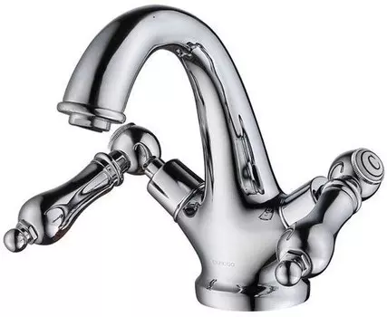 Смеситель для раковины с донным клапаном Caprigo Adria Classic Metal Edition 03M-520-crm