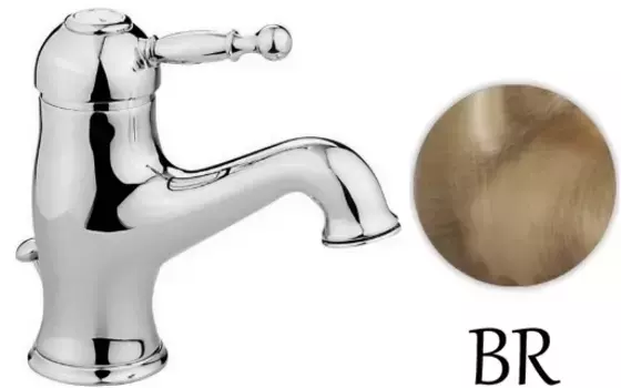 Смеситель для раковины с донным клапаном Cisal Arcana Royal AY00051027