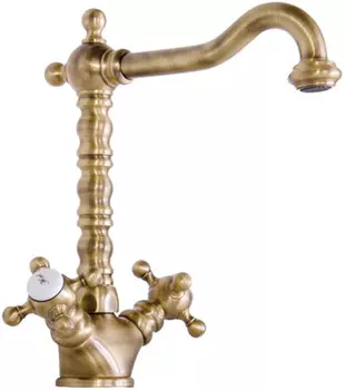 Смеситель для раковины с донным клапаном Gattoni Vivaldi 1230012V0BR