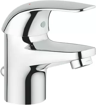 Смеситель для раковины с донным клапаном Grohe Euroeco 23262000