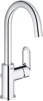Смеситель для раковины с донным клапаном Grohe BauLoop 23763000