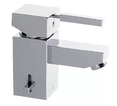 Смеситель для раковины с донным клапаном Kaja Aquadrat 58020-C