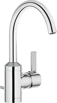 Смеситель для раковины с донным клапаном Kludi Zenta 382550575