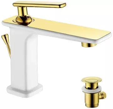 Смеситель для раковины с донным клапаном Lemark Mista LM6406WG