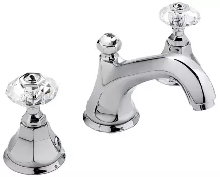 Смеситель для раковины с донным клапаном Nicolazzi Teide Crystal Handle 1908CR15