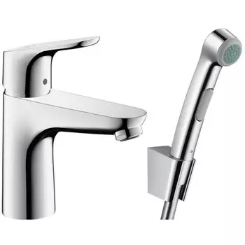 Смеситель для раковины с донным клапаном Push-Open Hansgrohe Focus 31927000