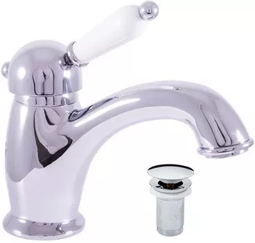 Смеситель для раковины с донным клапаном Rav Slezak Labe L527.5K