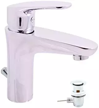 Смеситель для раковины с донным клапаном Rav Slezak Amur AM727.5