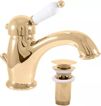 Смеситель для раковины с донным клапаном Rav Slezak Labe L527.5KZ