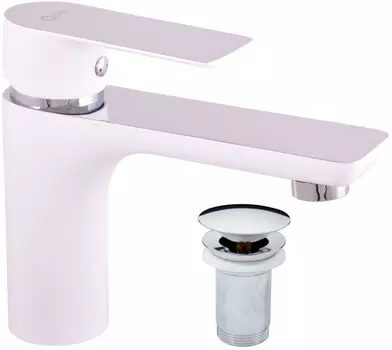 Смеситель для раковины с донным клапаном Rav Slezak Vltava VT427.5KCB