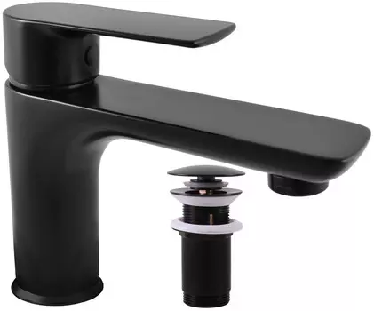 Смеситель для раковины с донным клапаном Rav Slezak Vltava VT427.5KCMAT