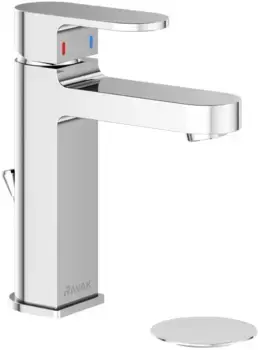 Смеситель для раковины с донным клапаном Ravak Chrome CR 013.00CR X070190