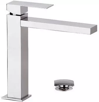 Смеситель для раковины с донным клапаном Remer Q-Design QD10L