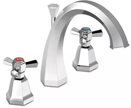 Смеситель для раковины с донным клапаном Stella Eccelsa EC 00015 CR00