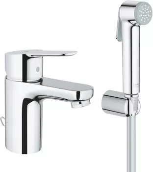 Смеситель для раковины с гигиеническим душем Grohe BauEdge 23757000
