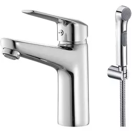 Смеситель для раковины с гигиеническим душем IDDIS Torr TORSB00i08