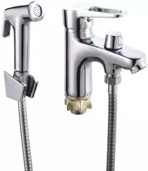 Смеситель для раковины с гигиеническим душем РМС SL141-001F-1