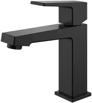 Смеситель для раковины Splenka S01.10.06 черный матовый