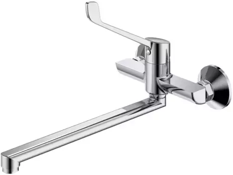 Смеситель для раковины Splenka S08.21 медицинский, локтевой, хром