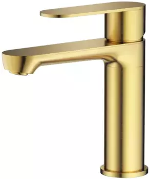 Смеситель для раковины Splenka S222.10.03 золотой матовый