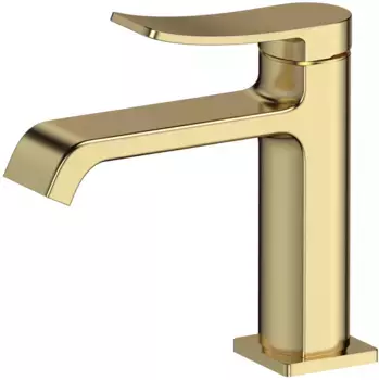 Смеситель для раковины Splenka S31.10.03 золотой матовый