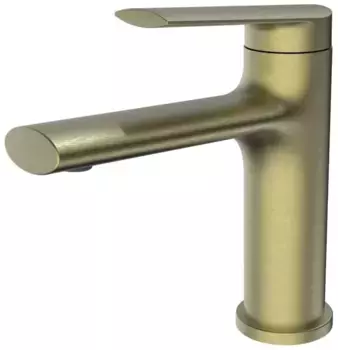 Смеситель для раковины Splenka S50.10.03 золотой матовый