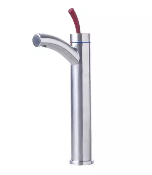 Смеситель для умывальника монолитный, нержавеющая сталь Lemark Element LM5109S