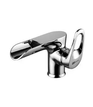 Смеситель для умывальника с каскадным изливом Lemark Omega LM3146C