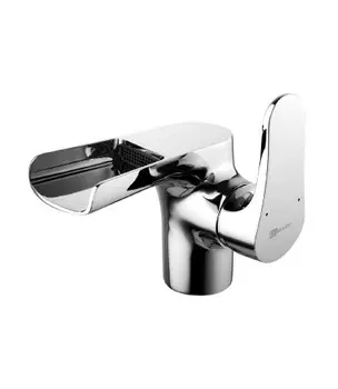 Смеситель для умывальника с каскадным изливом Lemark Shift LM4346C