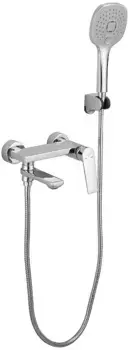 Смеситель для ванны Belz B60533 с душевым гарнитуром, хром