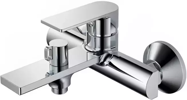 Смеситель для ванны Belz B60678 с душевым гарнитуром, хром