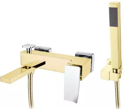 Смеситель для ванны Boheme Q 143-GCR.2