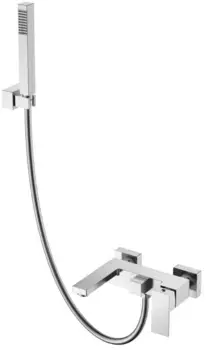 Смеситель для ванны Boheme Qubic 473-NB