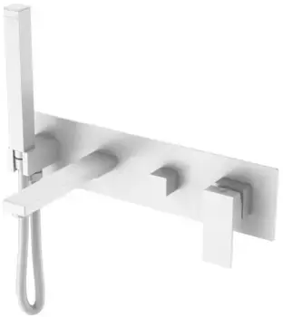 Смеситель для ванны Boheme Qubic 474-2-MW