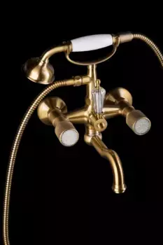 Смеситель для ванны Boheme Royal Cristal 313-Royal/CRST