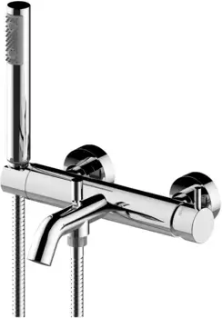 Смеситель для ванны Bossini Teo Z00723.030 с душевым гарнитуром, хром