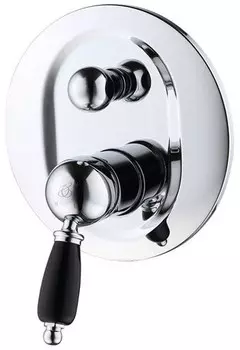 Смеситель для ванны Caprigo Adria Uno Black Edition 02B-551-crm