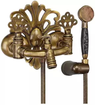 Смеситель для ванны E.C.A Ottaman 102202001EX