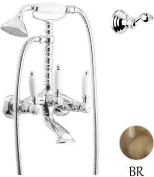 Смеситель для ванны Gattoni Vivaldi Lever 1300113VOGRbr