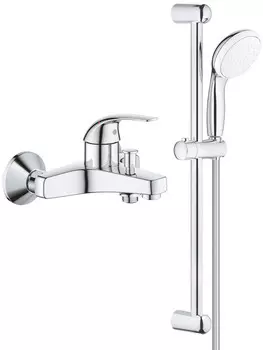 Смеситель для ванны Grohe BauCurve 23599000 + 27924001